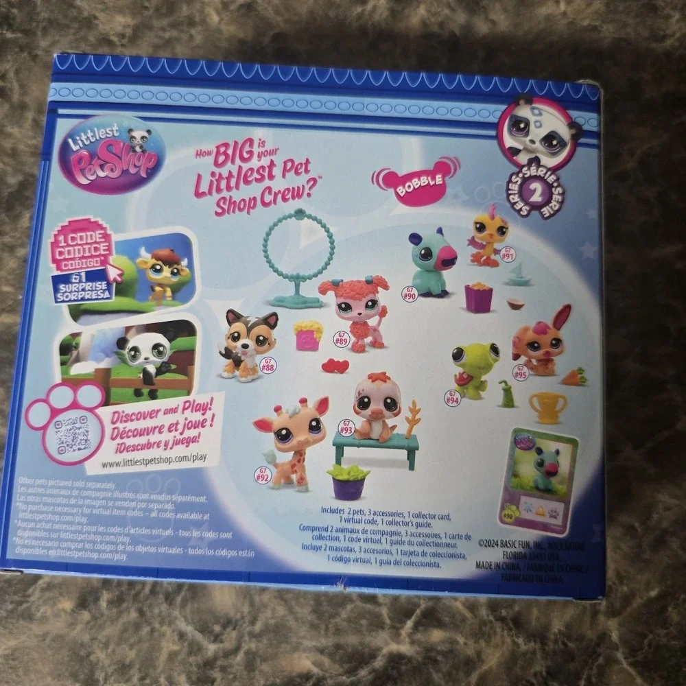Hasbro Littlest Pet Shop Pet Pairs Series 2 #90 #91‎ Jungle Pals Brand New